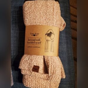 Beyond Soft Hooded Scarf -  Pink